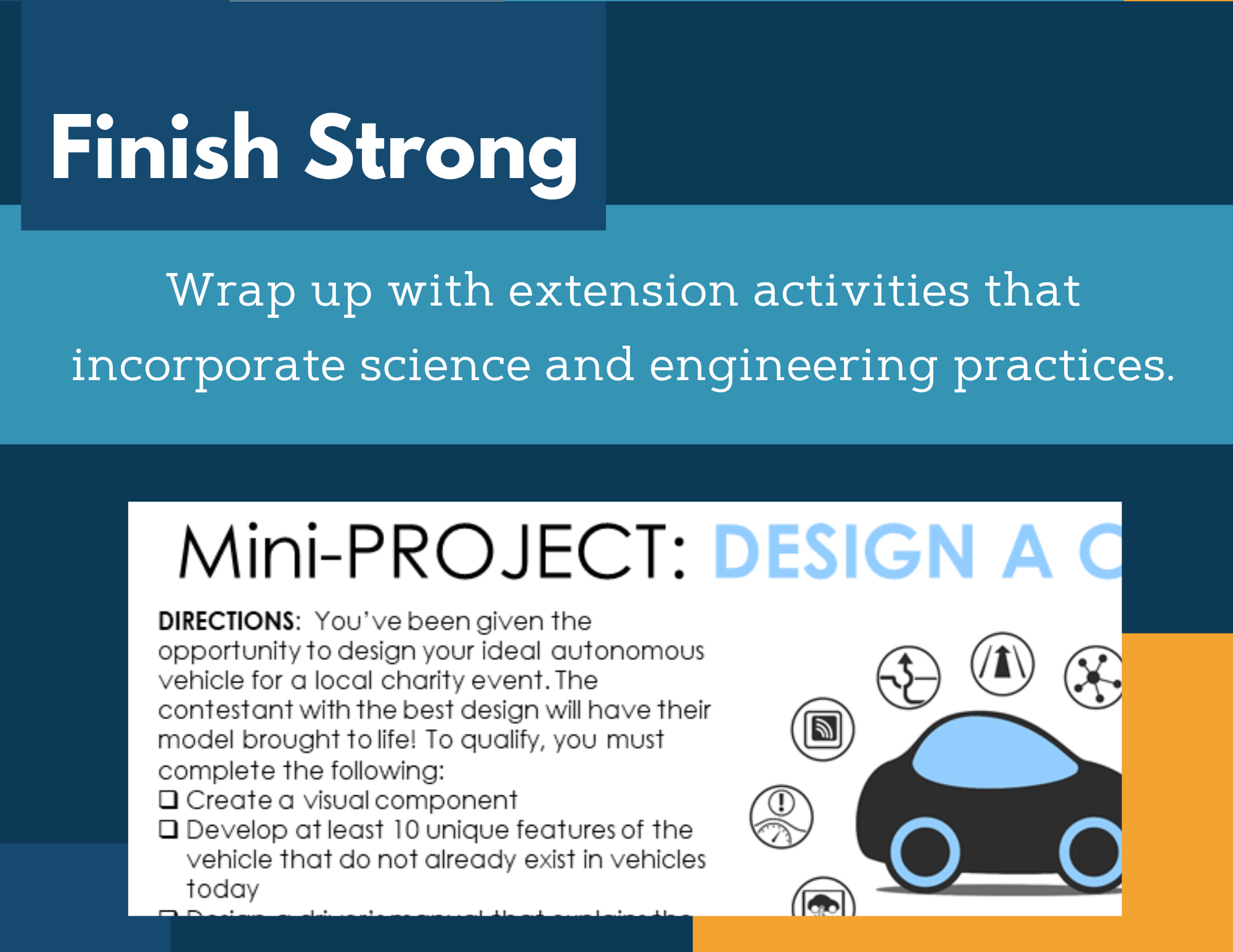 MS 6th 7th 8th Science Reading Comprehension Passages - Autonomous Vehicles