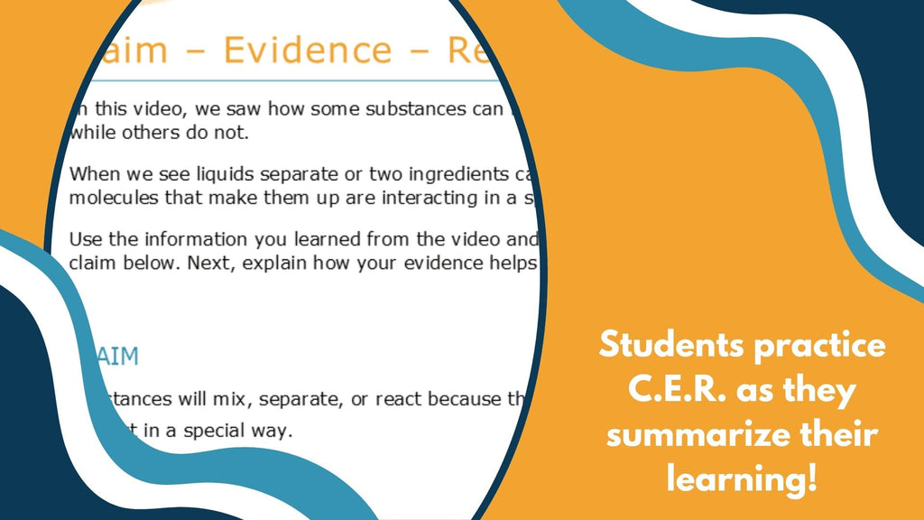 Bubbling Lava Lamp - Spangler Video Worksheets with CER