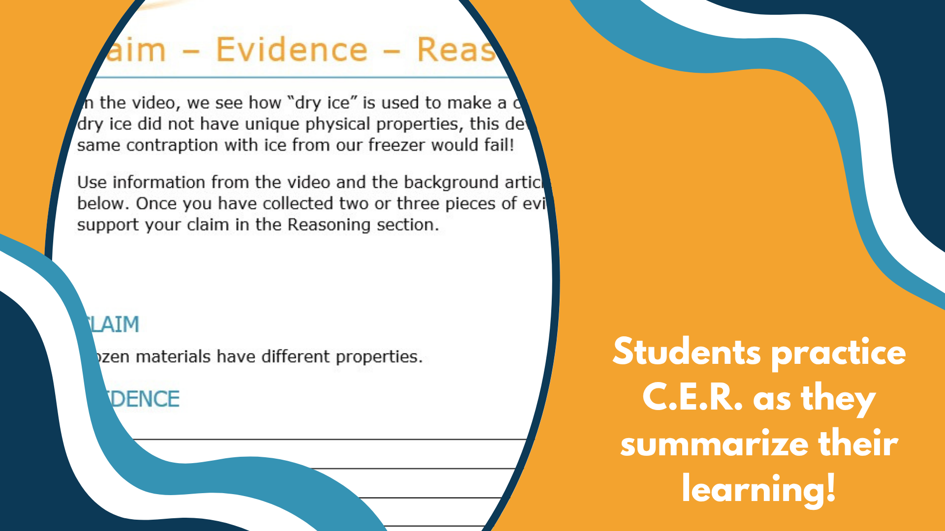 Dry Ice Smoke Rings - Spangler Video Worksheets with CER