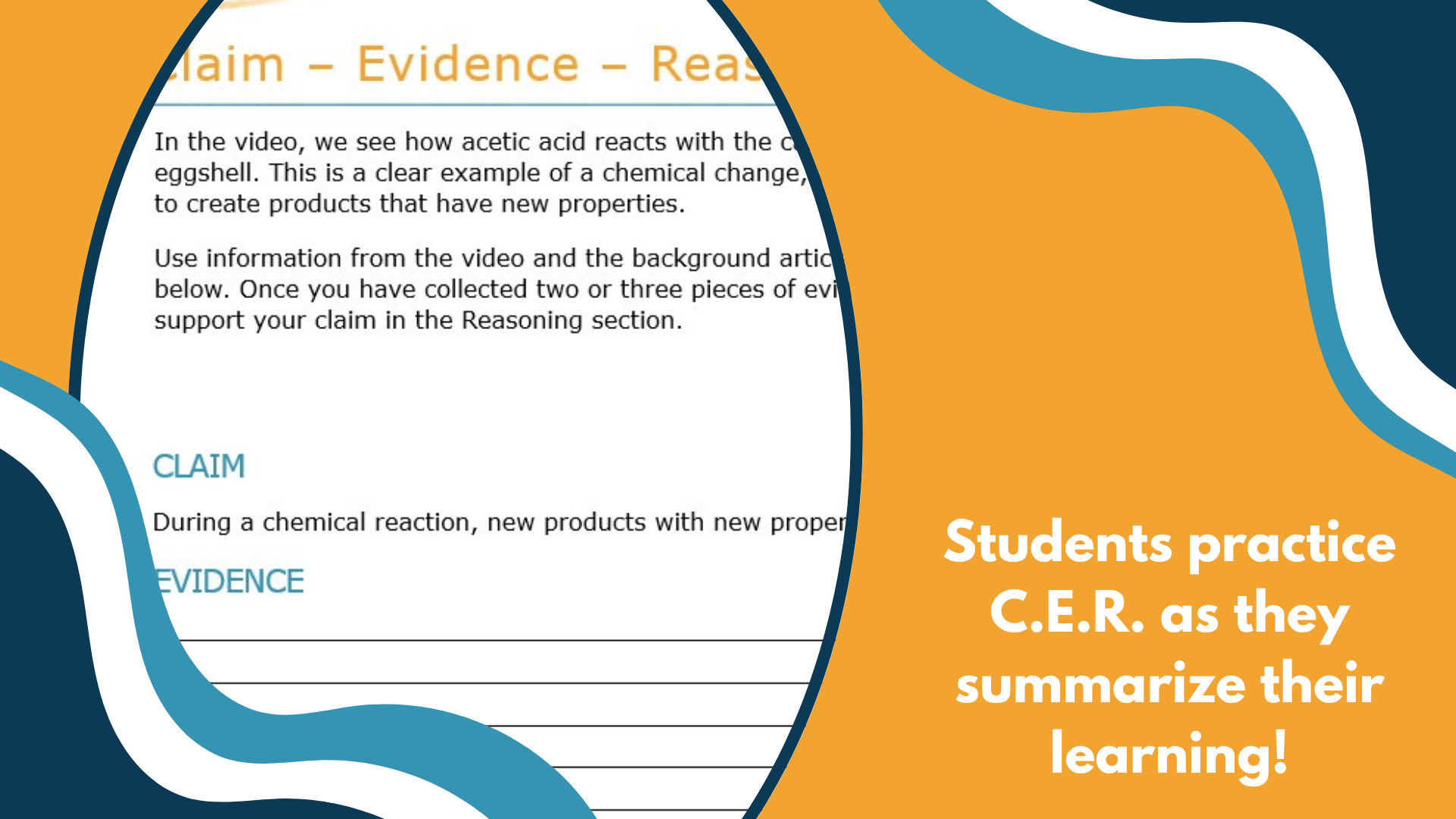 Naked Egg - Spangler Video Worksheets with CER