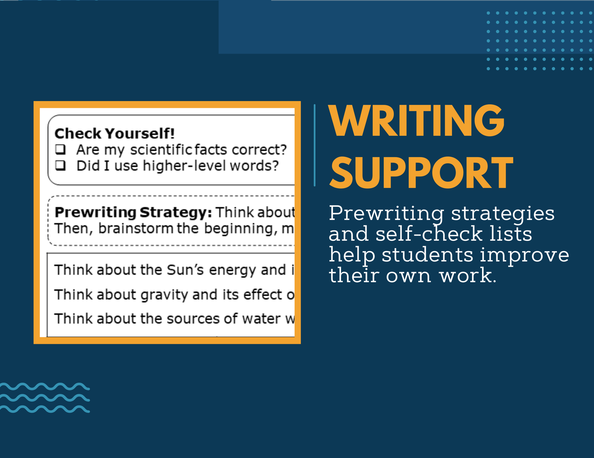 Writing Prompts - Water Cycle - MS 6-8 NGSS