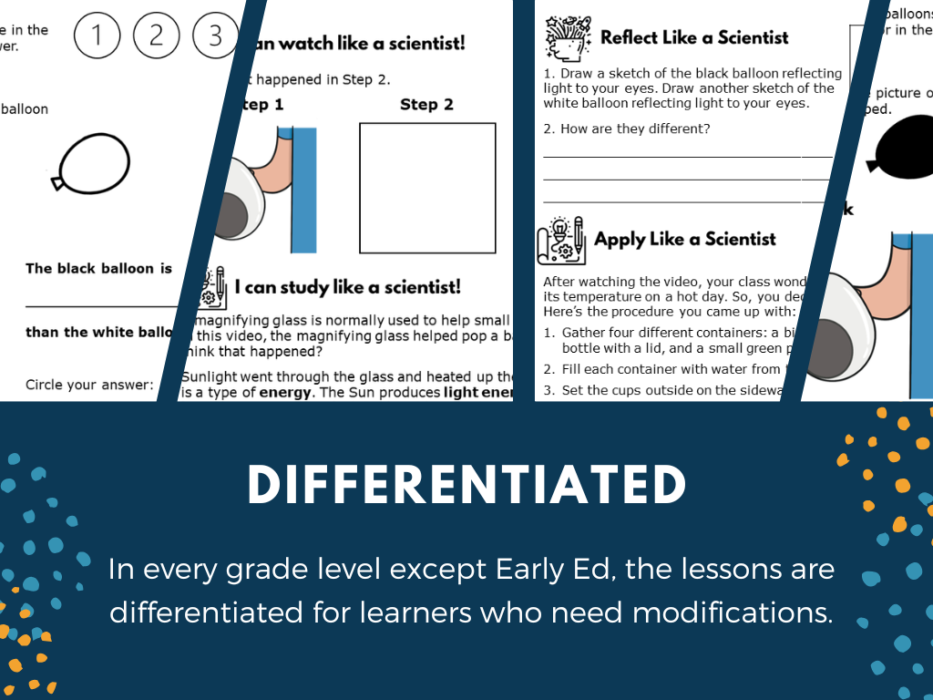 STEM Starters - Mystery Balloon Pop - Easy PreK-8