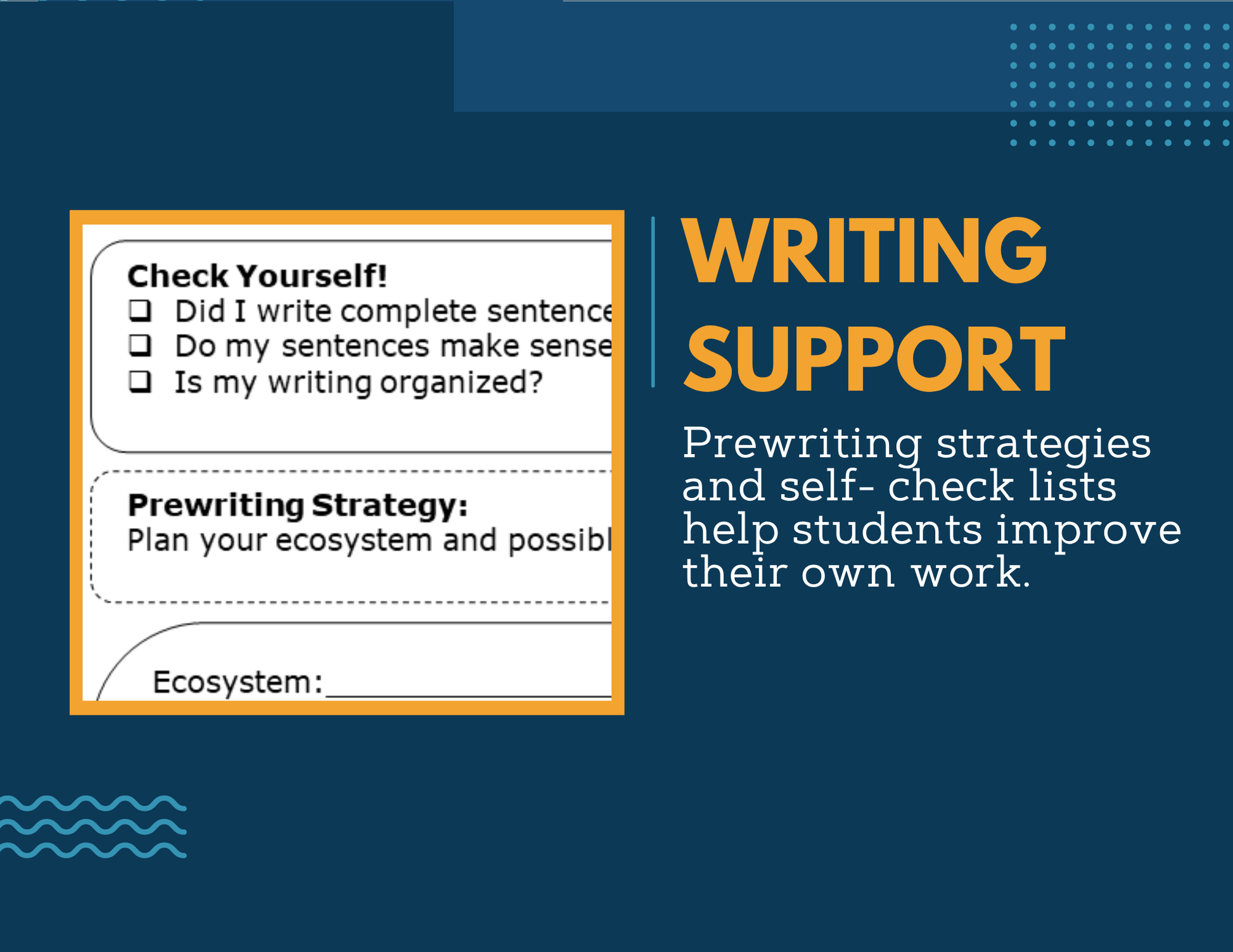 Writing Prompts - Ecosystem Energy - MS 6-8