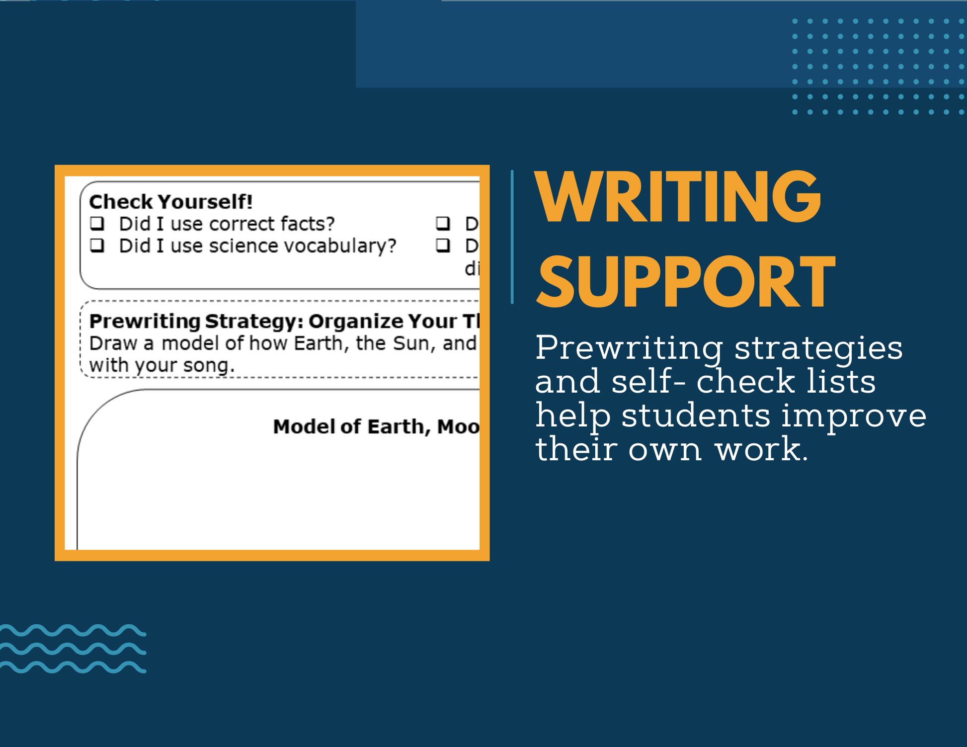 Writing Prompts - Modeling Earth, Sun, & Moon - 3rd Gr