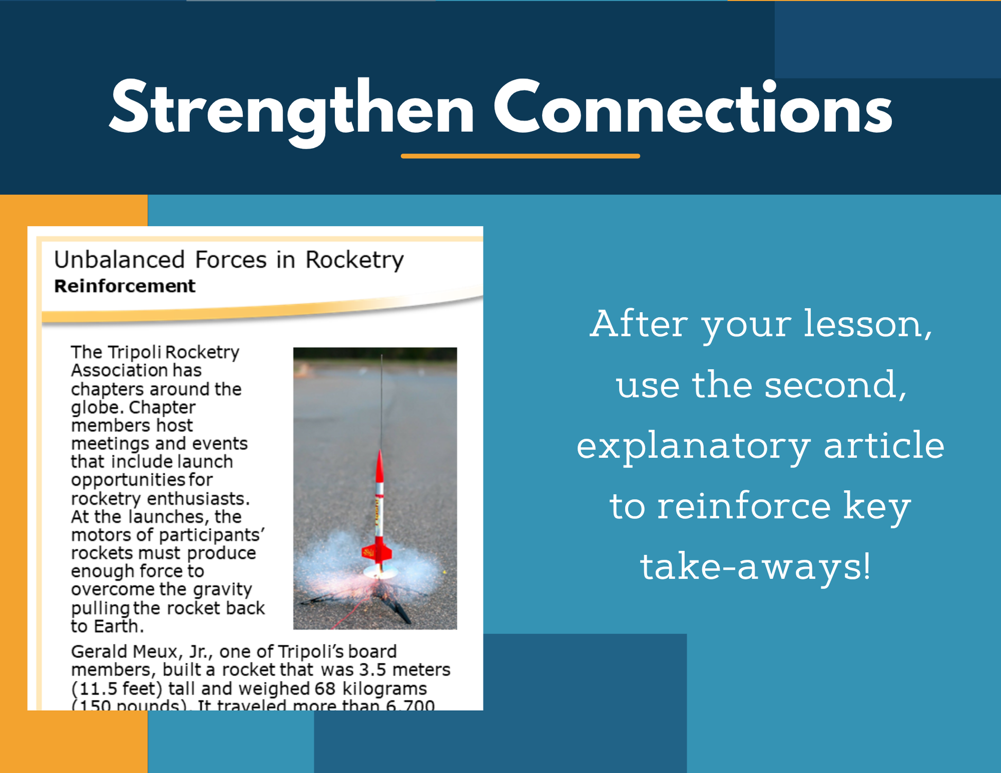 Amazing Anchors Net Force (Unbalanced Forces in Rocketry) - MS 6-8