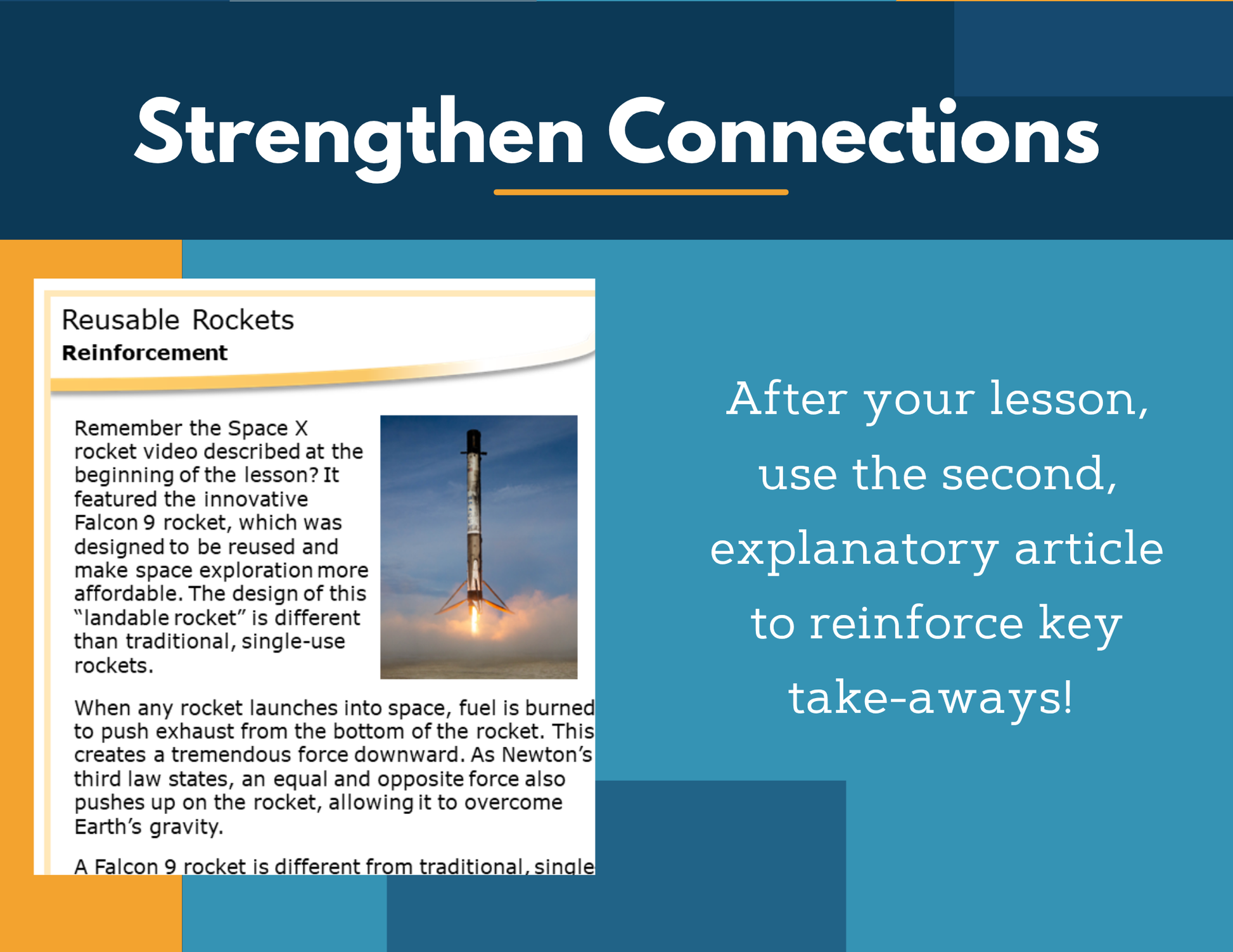 Amazing Anchors Newton's Laws (Reusable Rockets) - MS 6-8