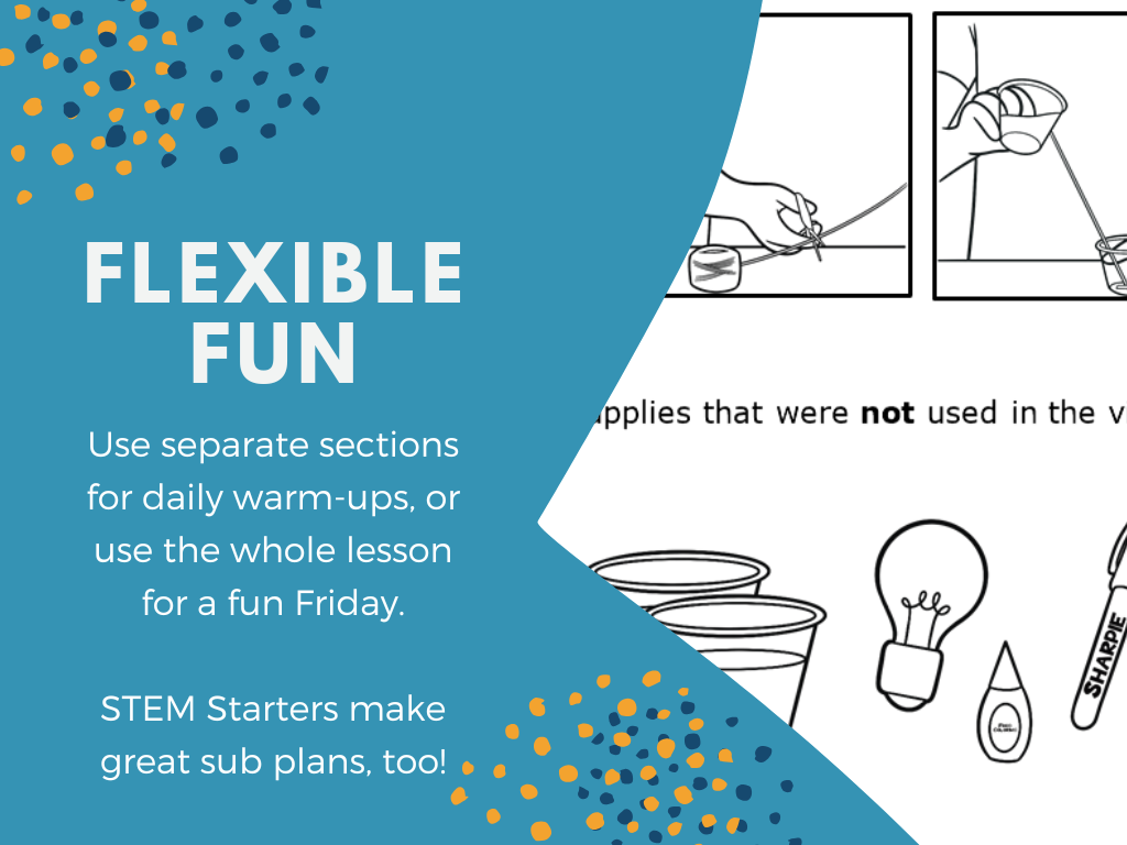 STEM Starters - Traveling Water - No-Prep PreK-8