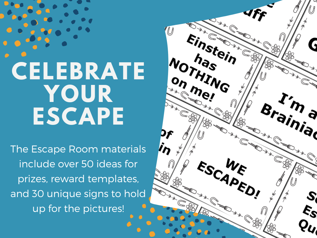 Potential and Kinetic Energy Escape Room - 6th 7th 8th Grade Science Review