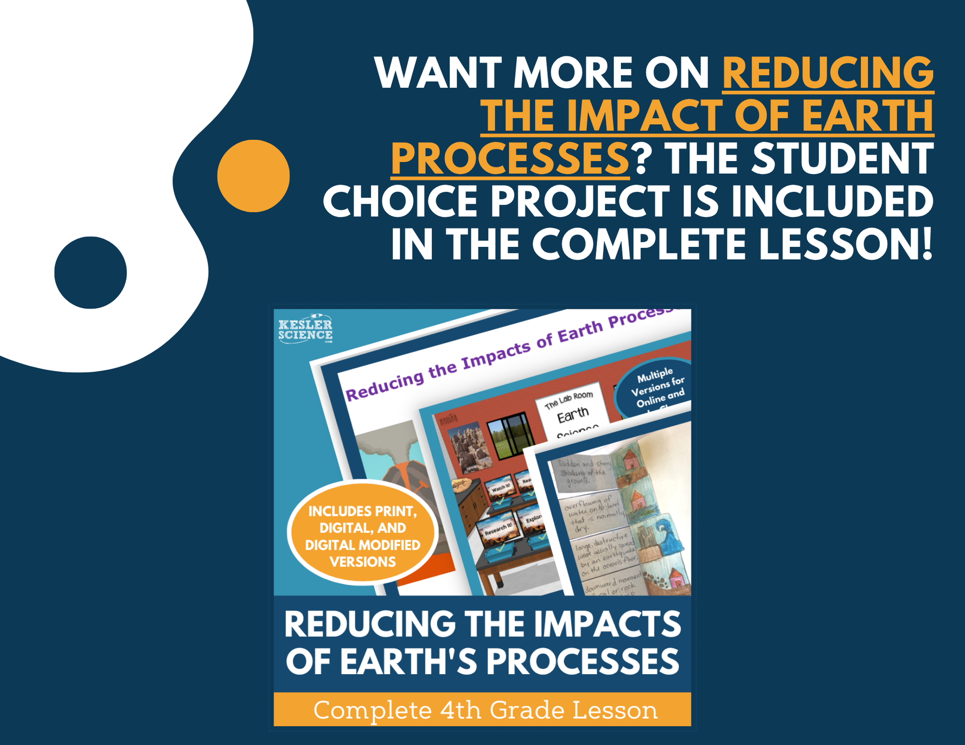 Solutions to Natural Hazards - Student Choice Projects - 4th Grade