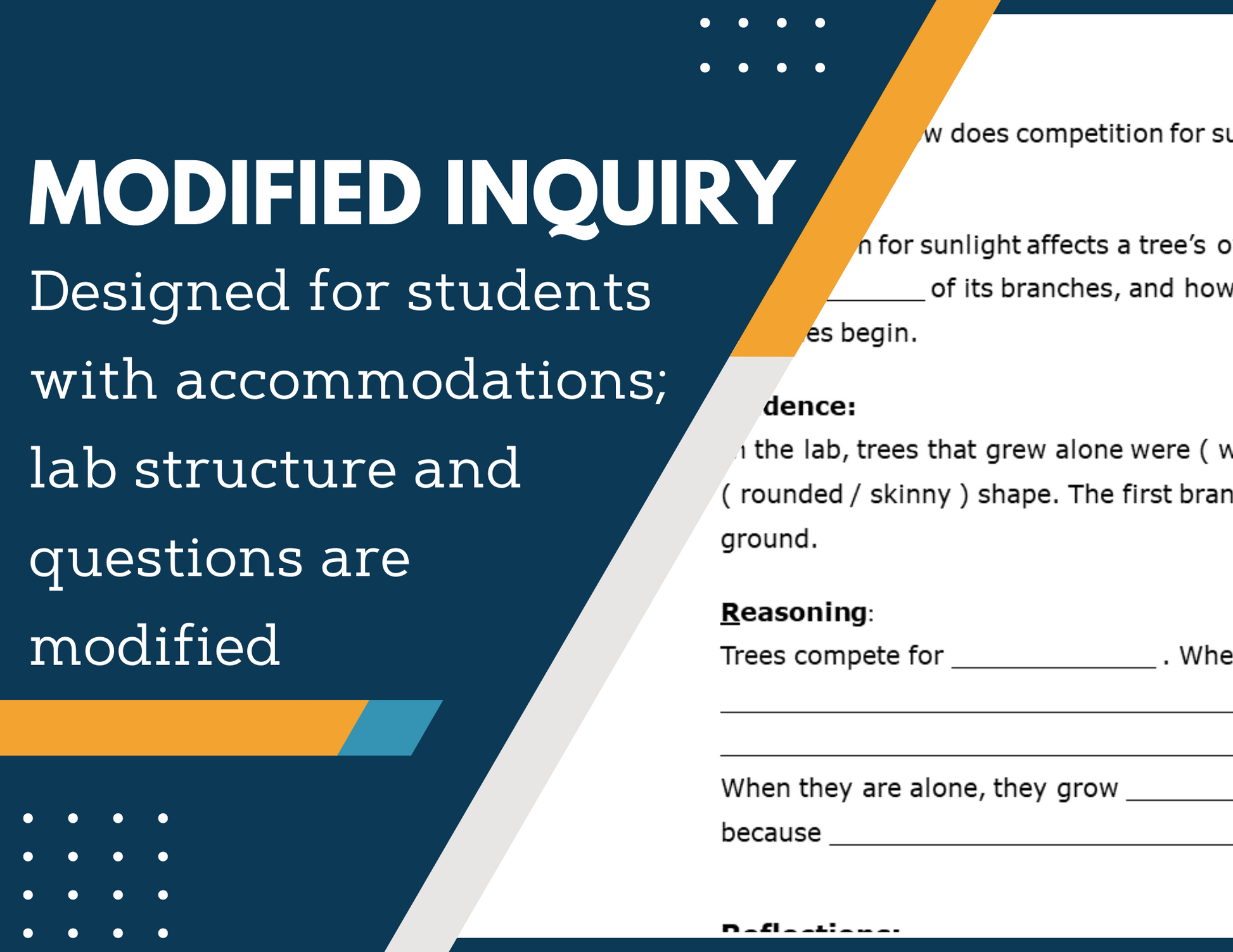 Competition for Resources Inquiry Lab - MS 6-8 Science TEKS