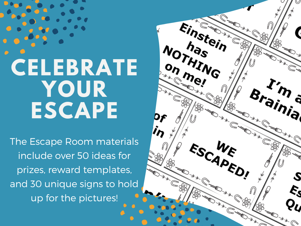 Measurement Escape Room - 6th 7th 8th Grade Science Activity