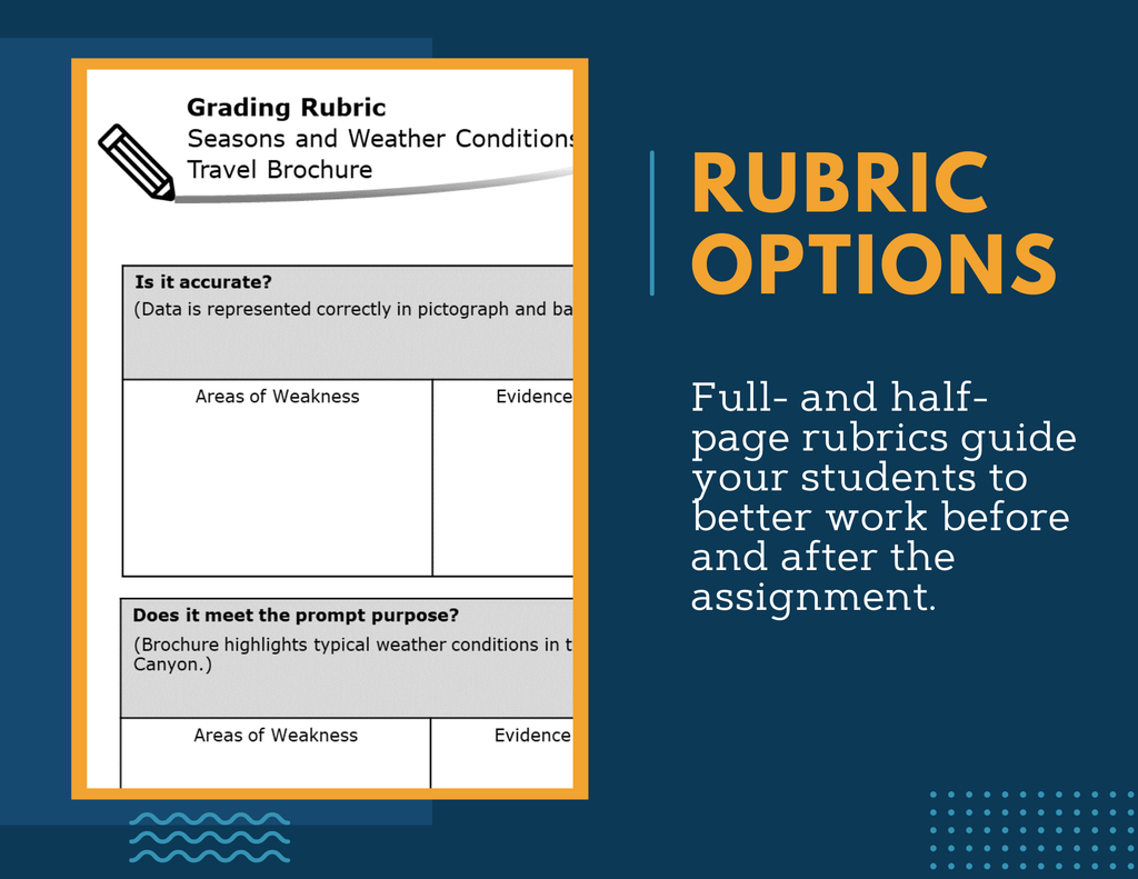Writing Prompts - Seasons & Weather Conditions - 3rd Gr NGSS