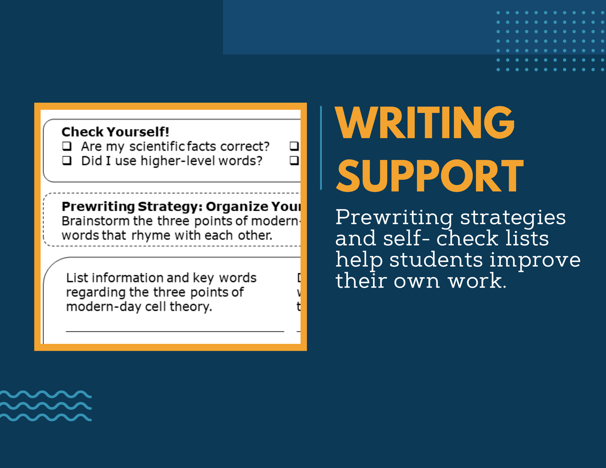Writing Prompts - Cell Theory - MS 6-8