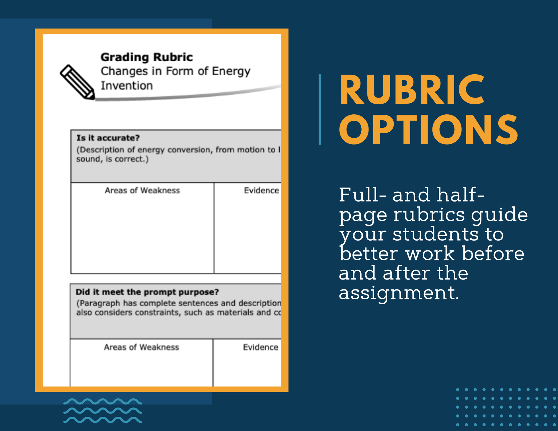 Writing Prompts - Changes in Form of Energy - 4th Gr NGSS
