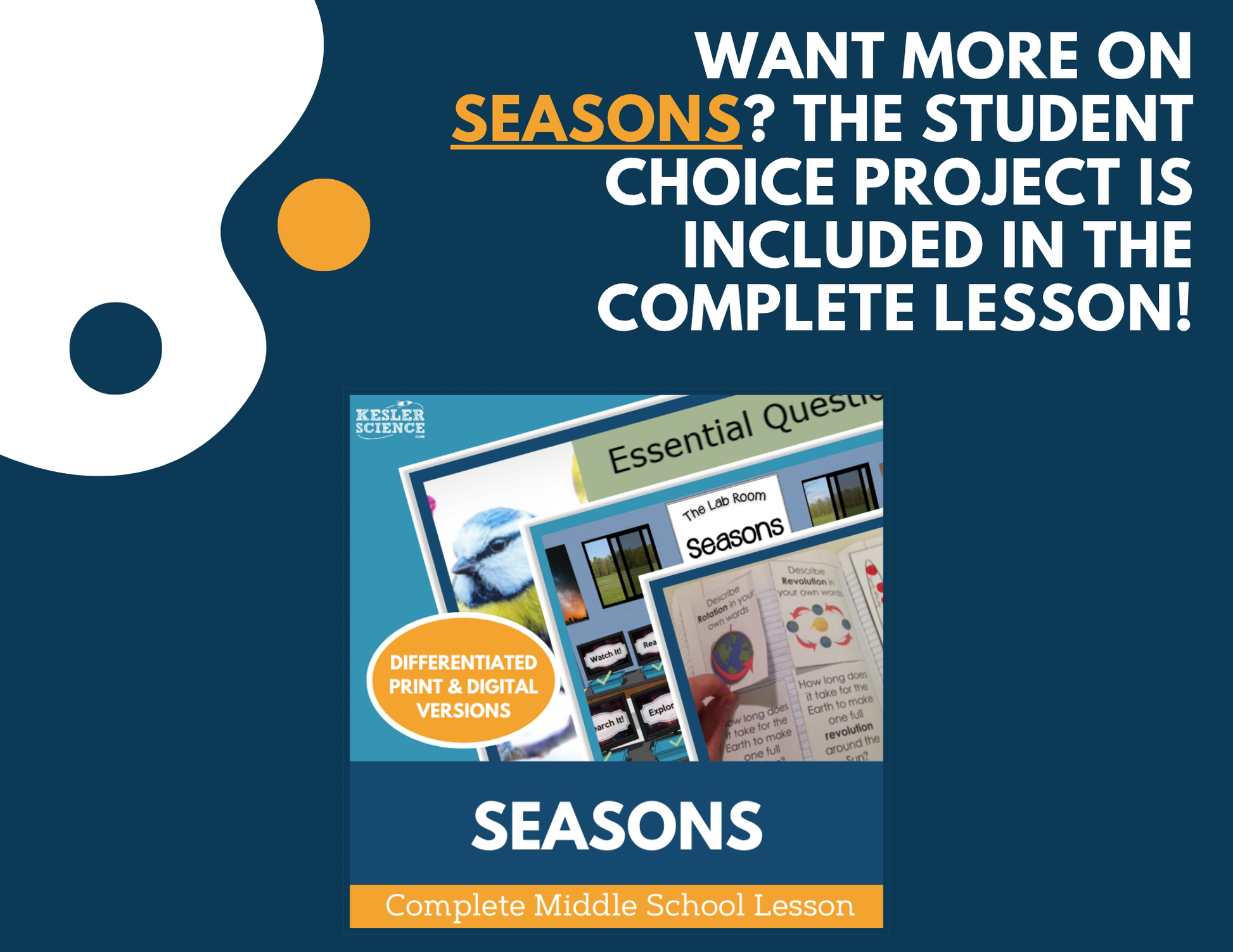 Seasons - Student Choice Projects - MS