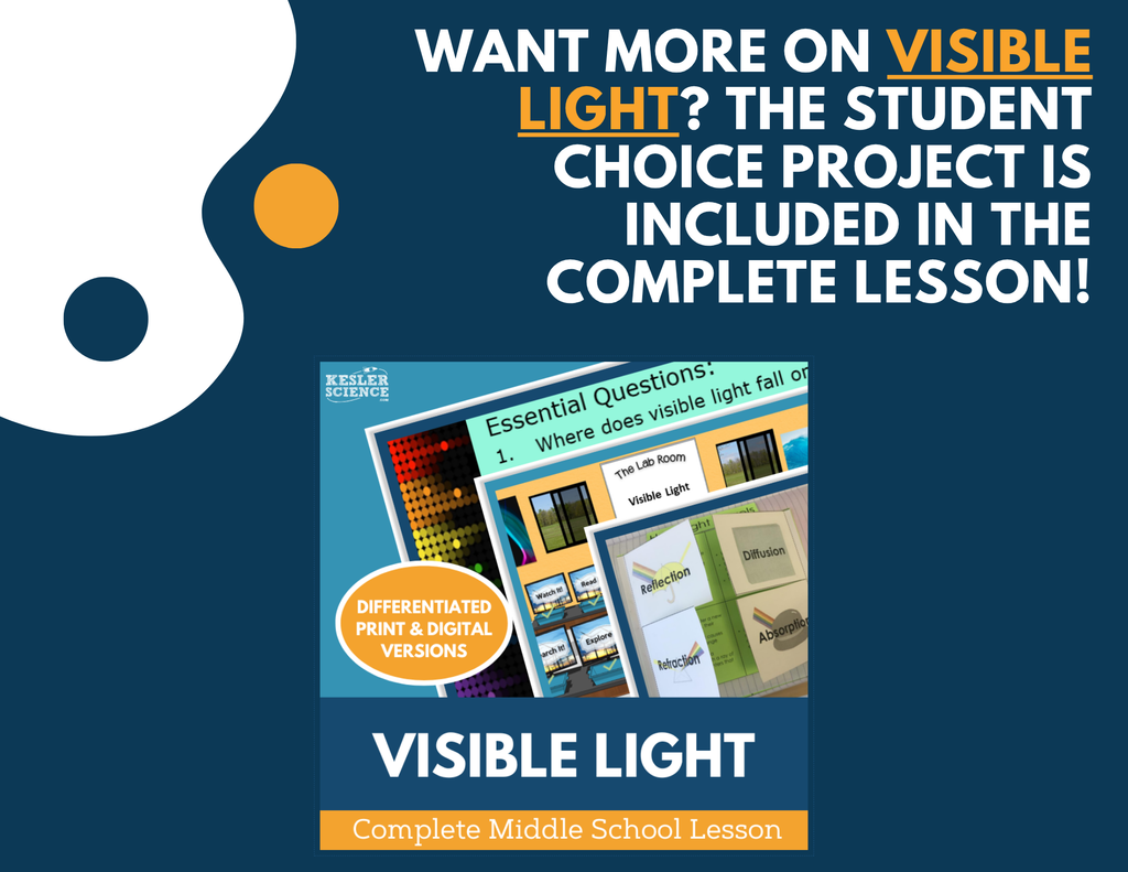 Visible Light - Student Choice Projects - MS