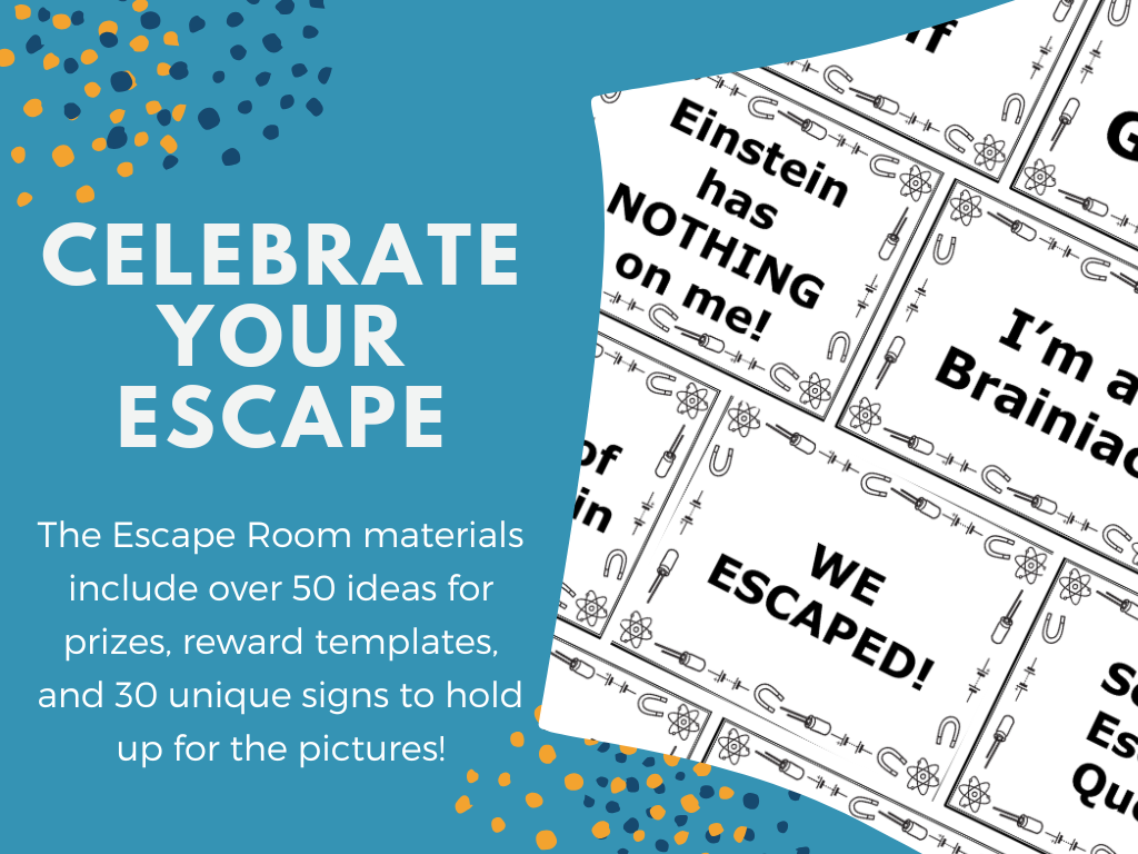 Engineering Design Process Escape Room - 6th 7th 8th Grade Science Activity