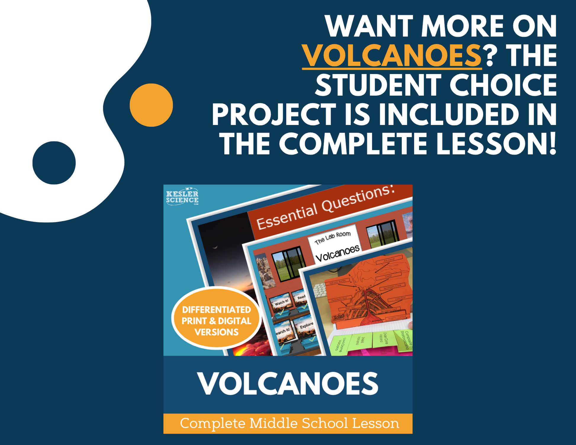 Volcanoes - Student Choice Projects - MS