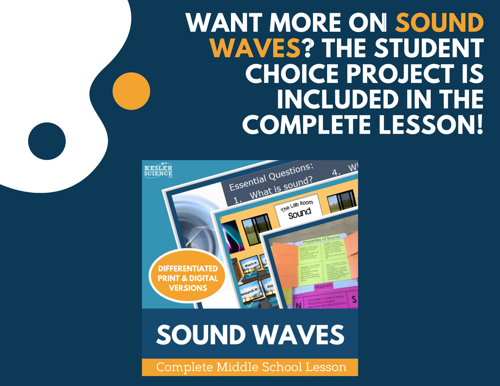 Sound Waves - Student Choice Projects - MS
