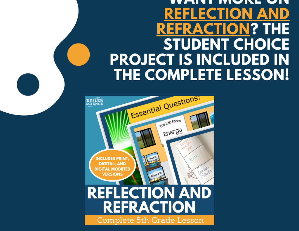Reflections & Refractions - Student Choice Projects - 5th Grade