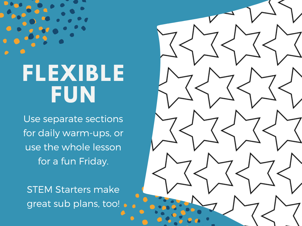 STEM Starters - Toothpick Star Trick - No-Prep PreK-8
