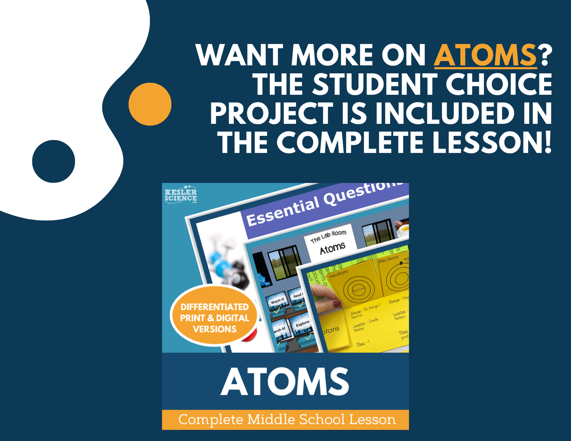 Atoms - Student Choice Projects - MS