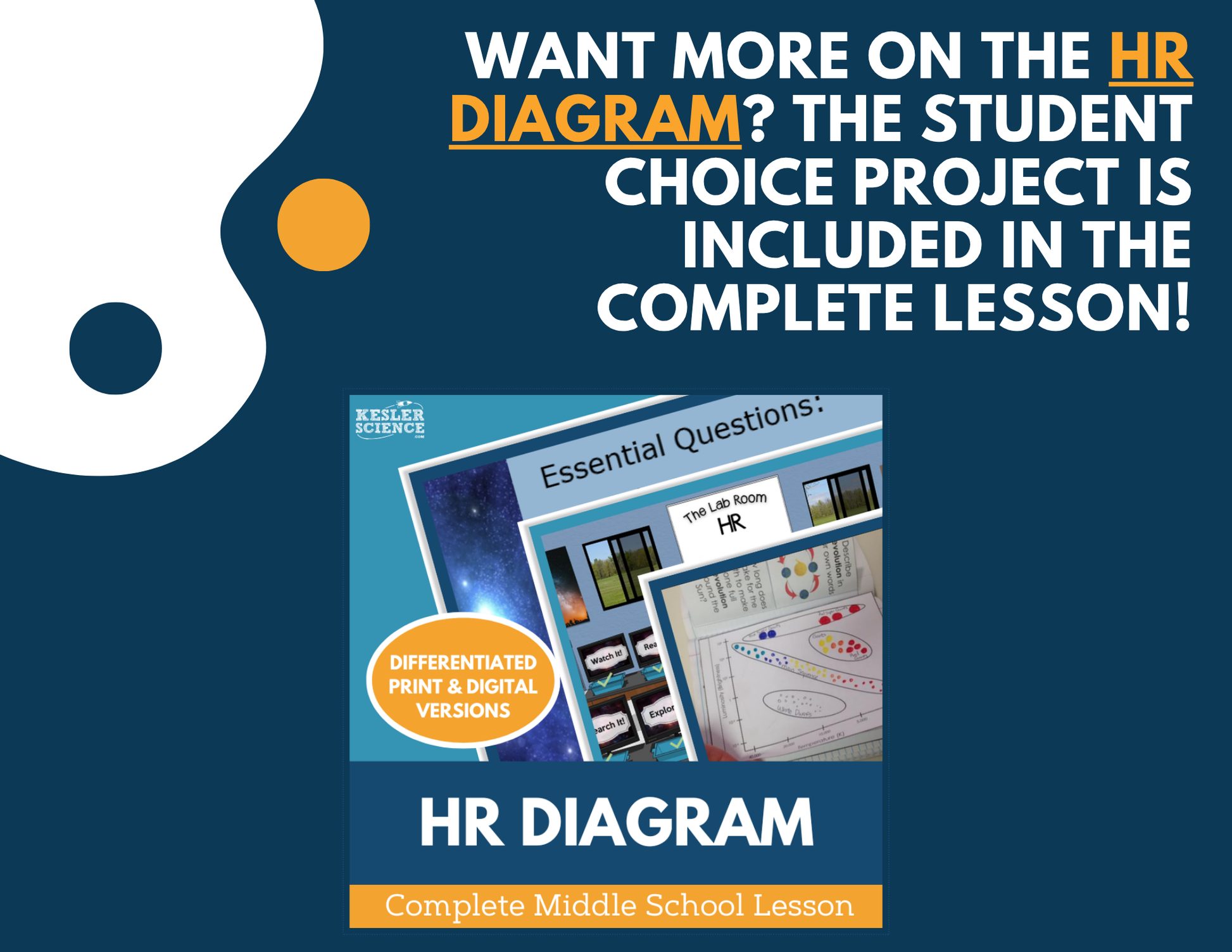 H-R Diagram - Student Choice Projects - MS