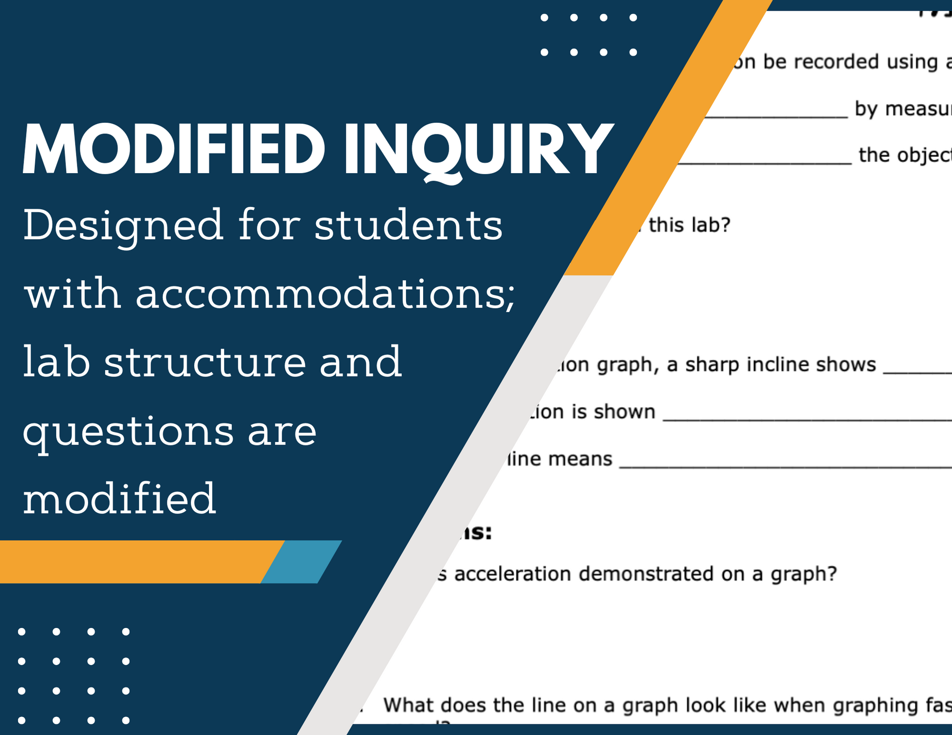Motion Graphing Inquiry Lab - MS 6-8 Science TEKS