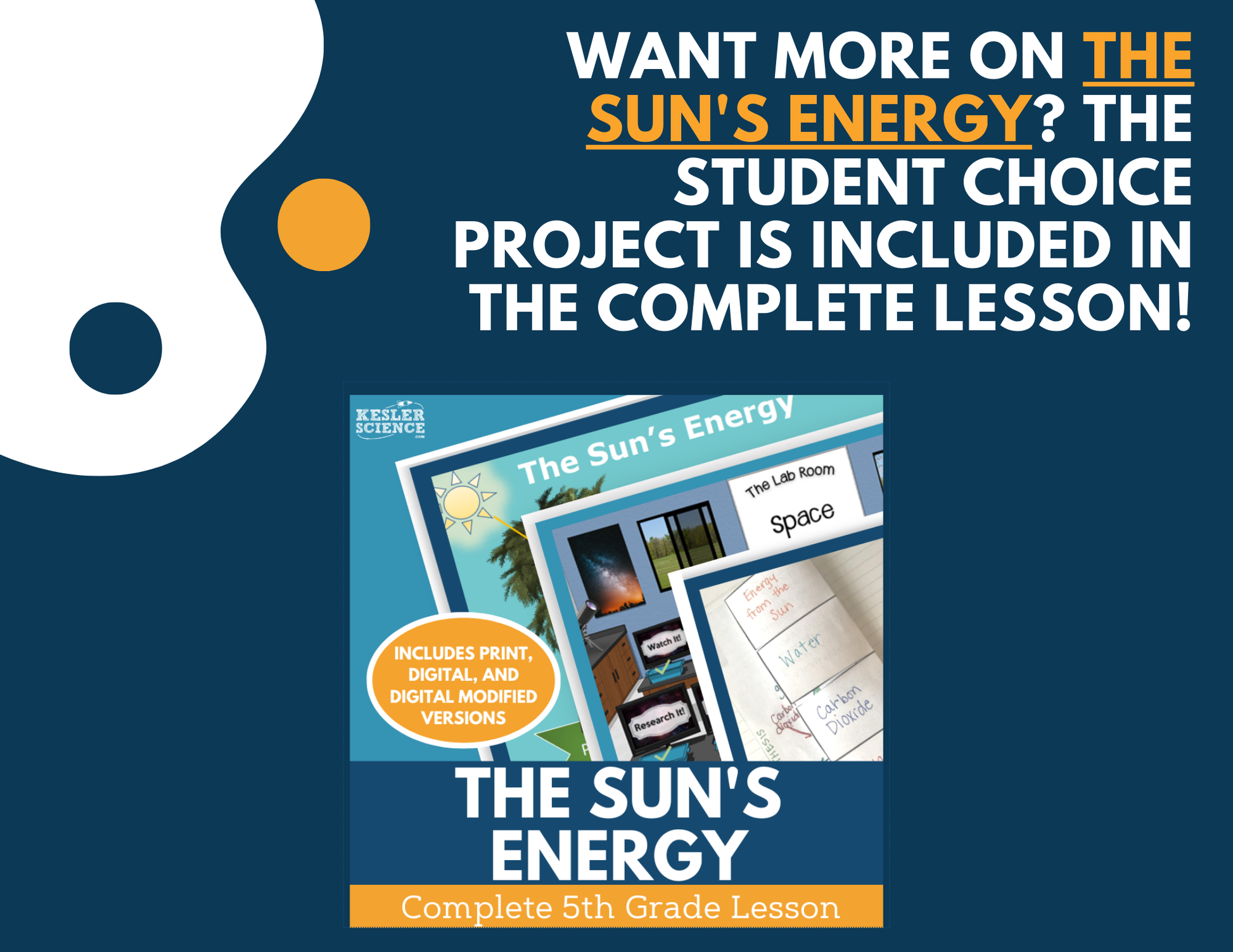 The Sun’s Energy - Student Choice Projects - 5th Grade