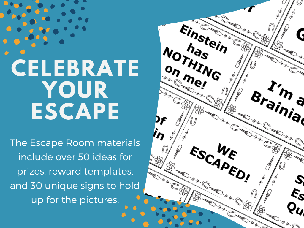 Winter Wonderland Escape Room - 6th 7th 8th Grade Science Review Activity