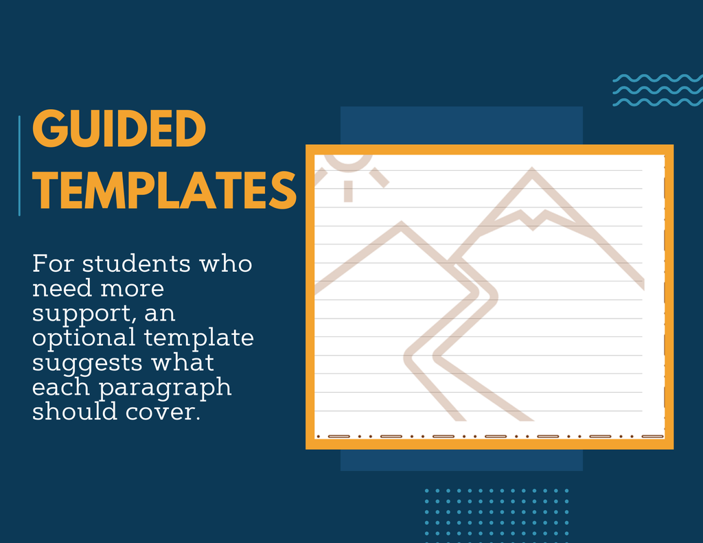 Writing Prompts - Crustal Features - MS 6-8