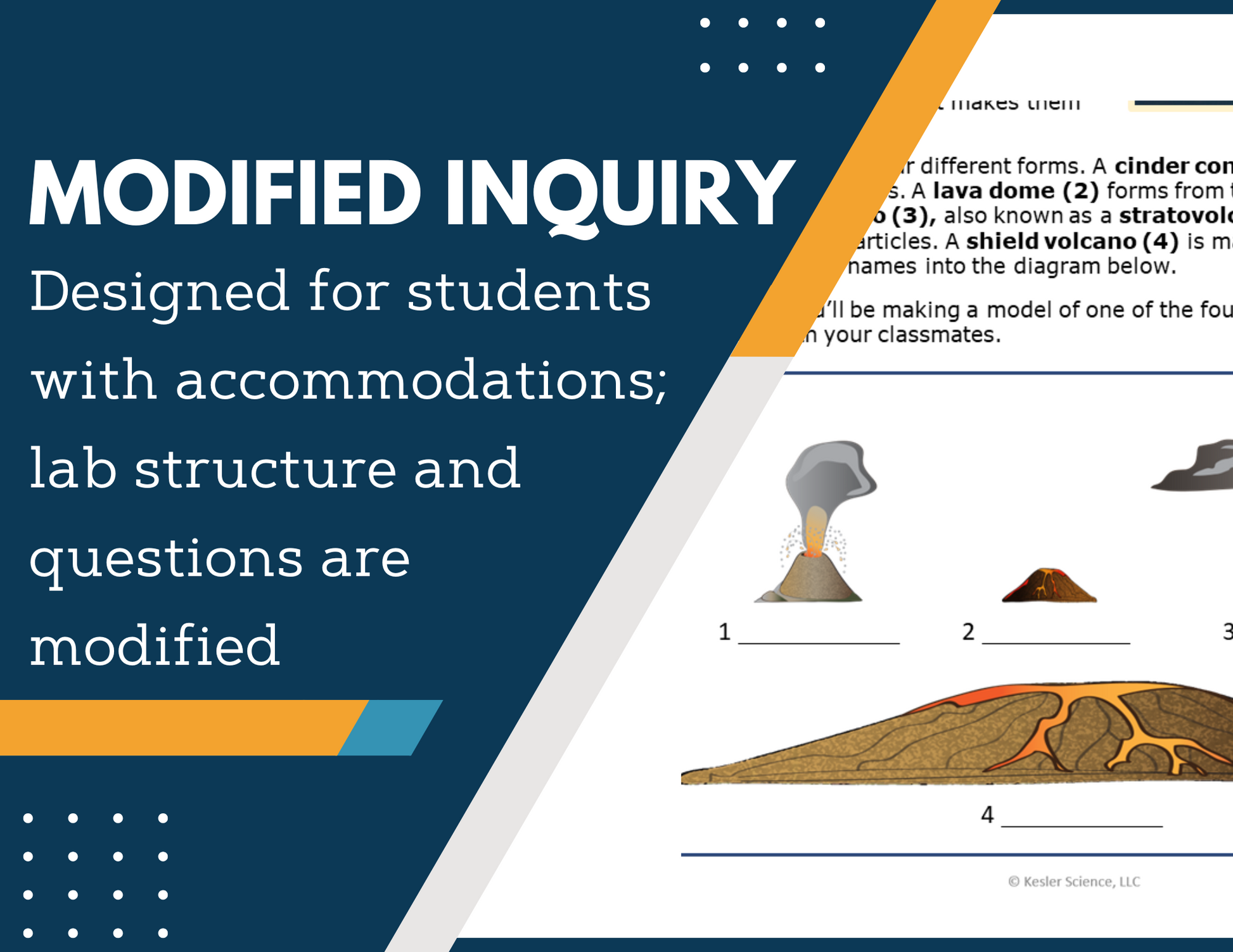 Volcanoes Inquiry Lab - MS 6-8 Science