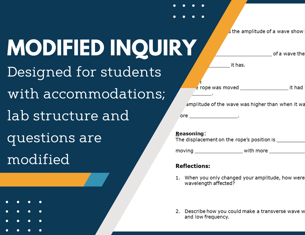 Energy Bundle - Print Inquiry Labs with CER - Grades 6-8