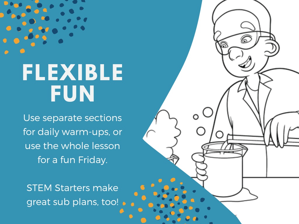 STEM Starters - Heavy Newspaper - No-Prep PreK-8