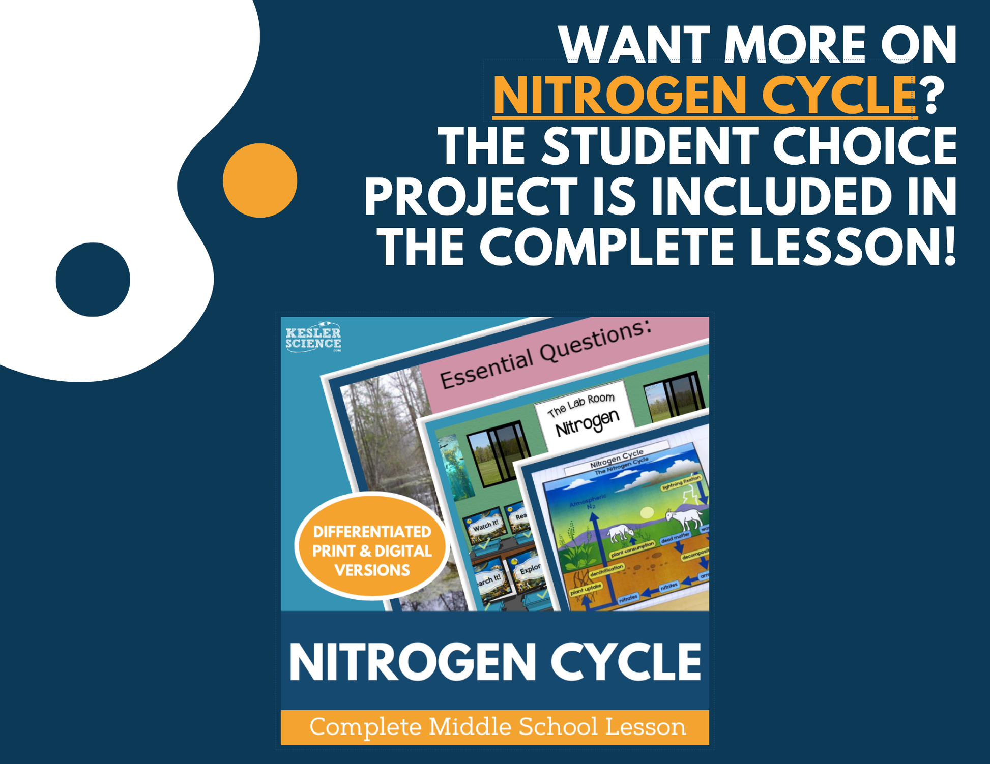 Nitrogen Cycle - Student Choice Projects - MS
