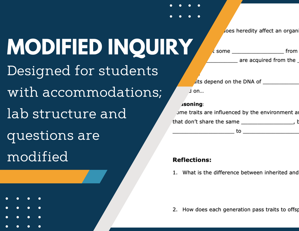 Heredity Inquiry Lab - MS 6-8 Science TEKS