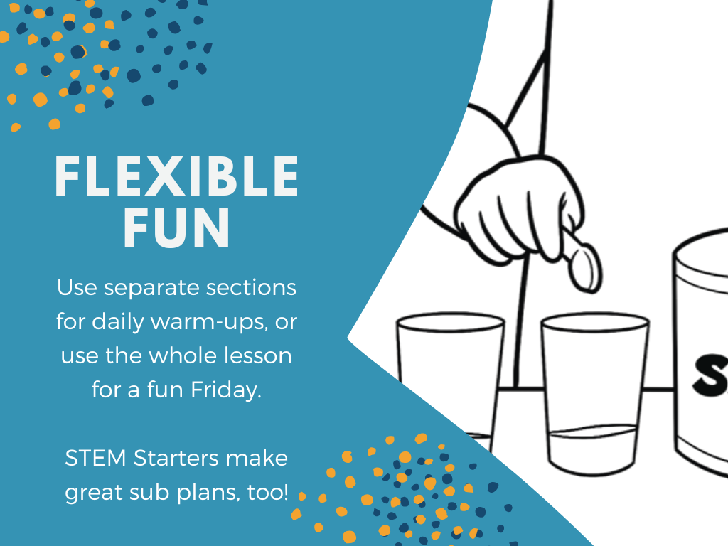 STEM Starters - Salt Water Density Straw - Easy PreK-8