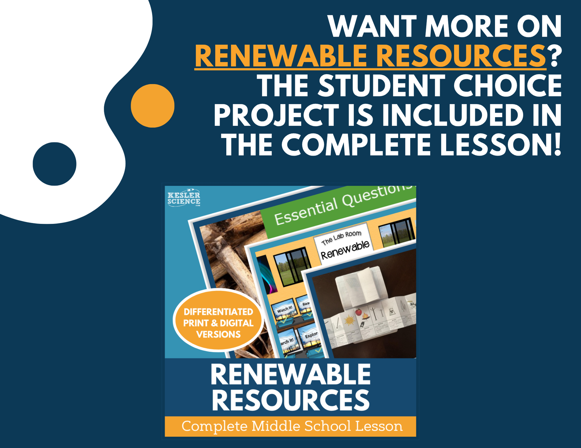 Renewable Energy Resources - Student Choice Projects - MS