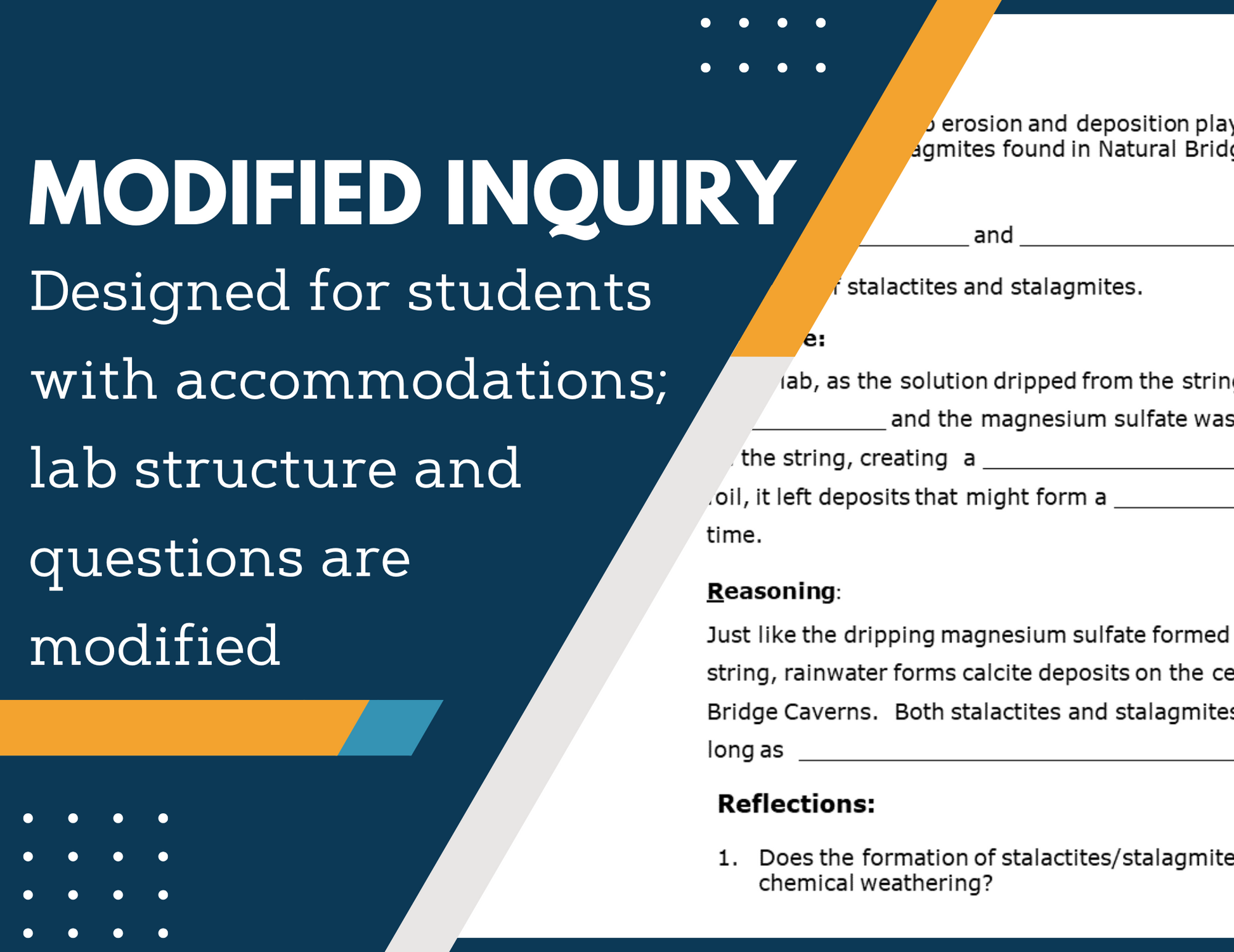 Weathering and Erosion Inquiry Lab - MS 6-8 Science TEKS