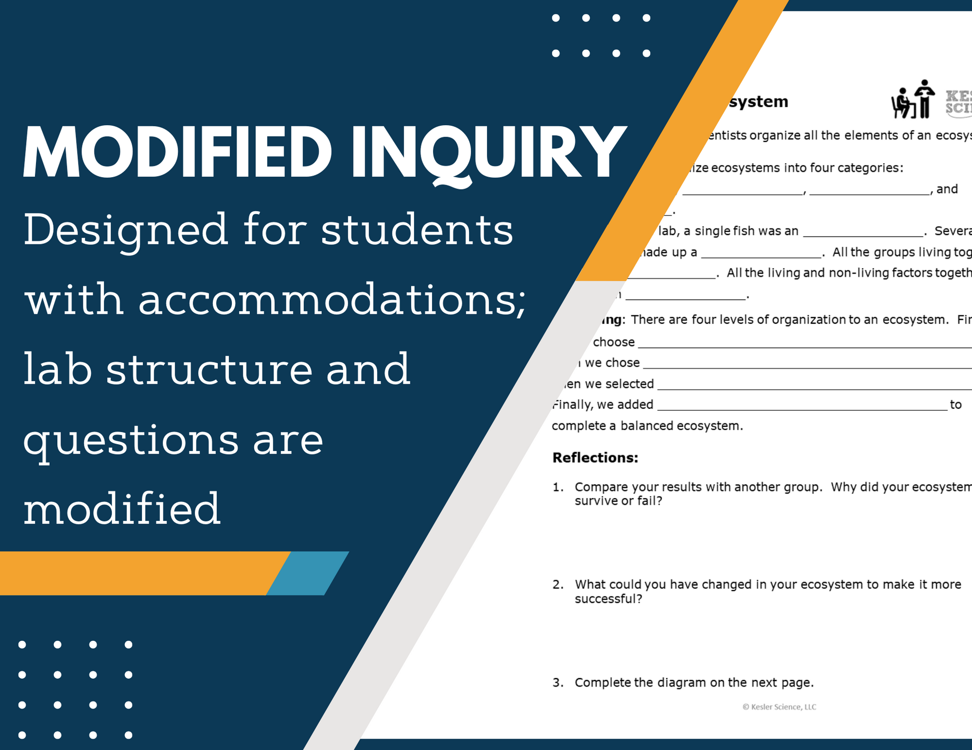 Organization in an Ecosystem Inquiry Lab - MS 6-8 Science TEKS