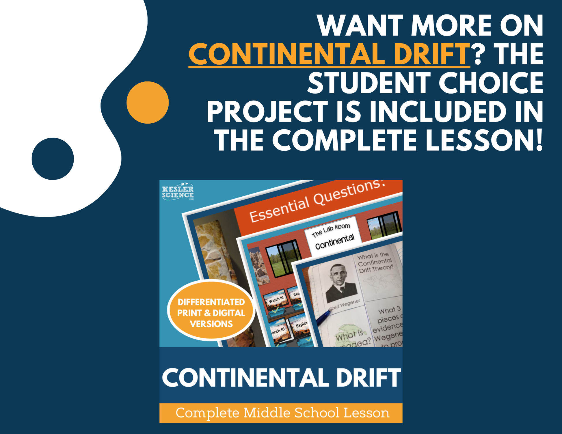 Continental Drift Theory - Student Choice Projects - MS