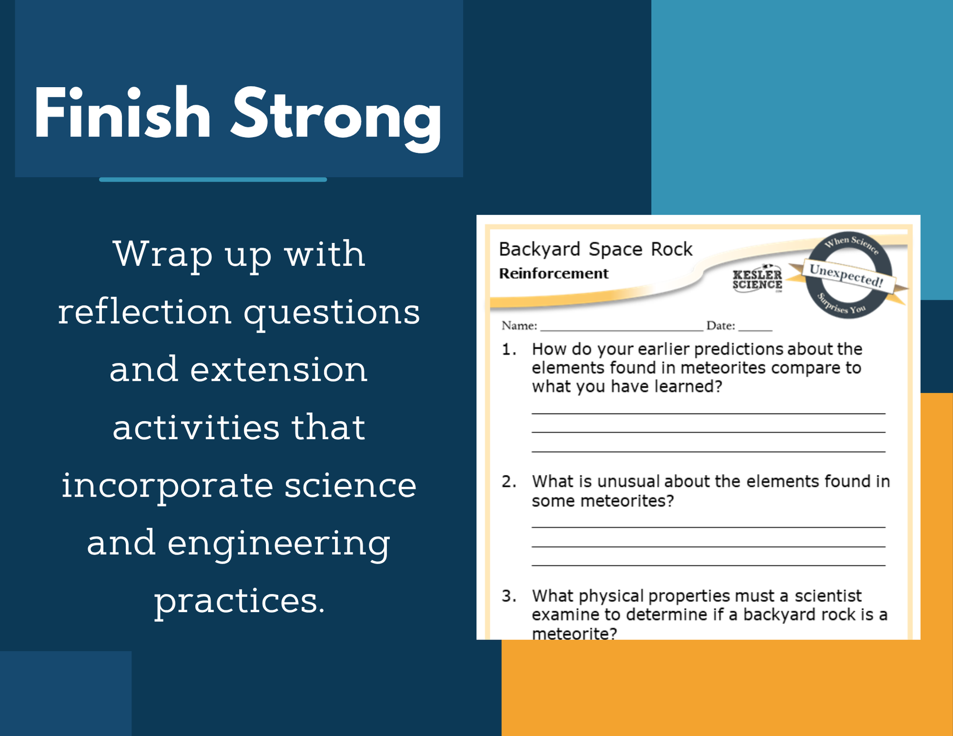 Amazing Anchors Elements of Earth (Backyard Space Rocks) - MS 6-8