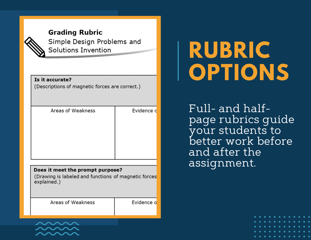 Writing Prompts - Simple Design Problems & Solutions - 3rd Gr NGSS