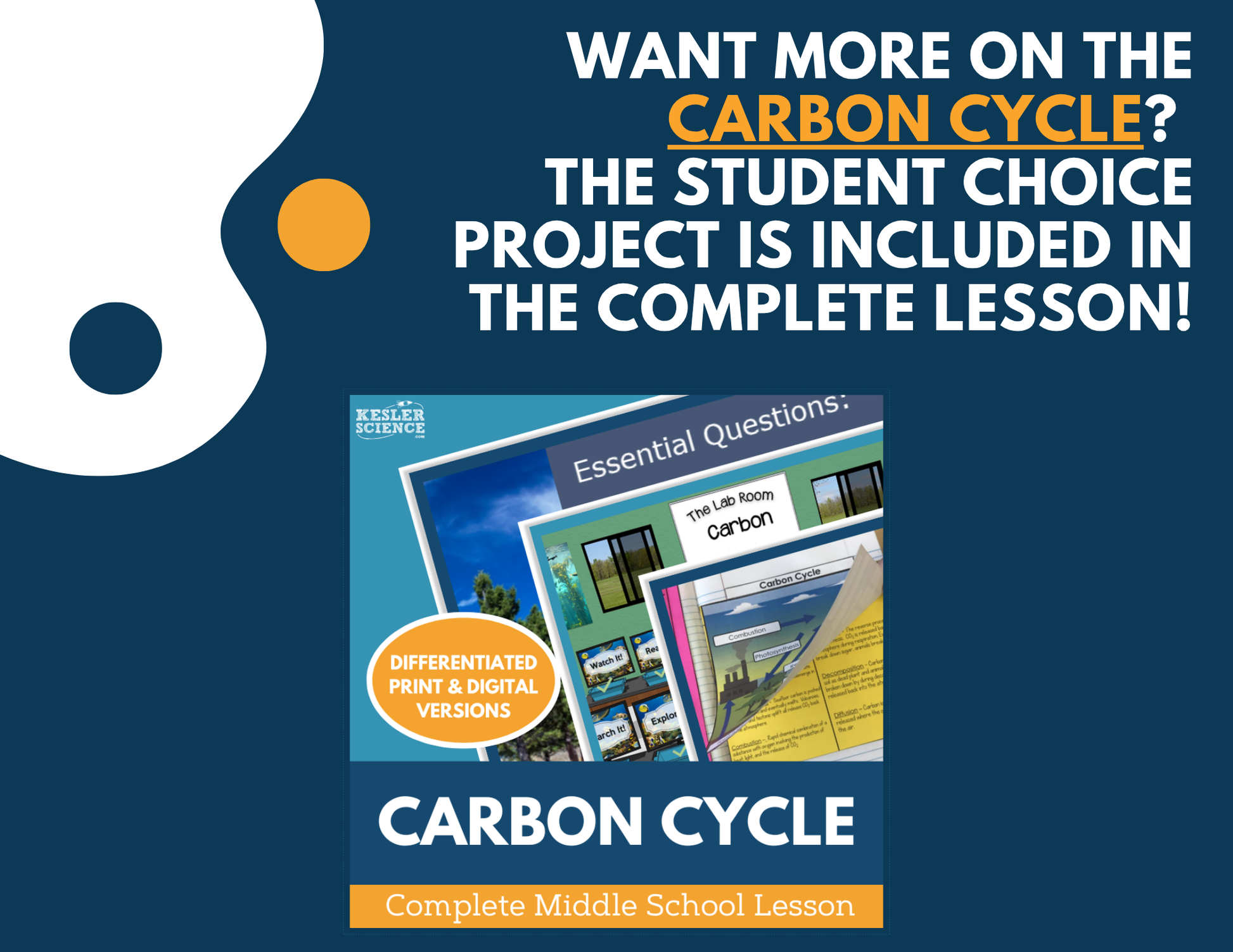 Carbon Cycle - Student Choice Projects - MS