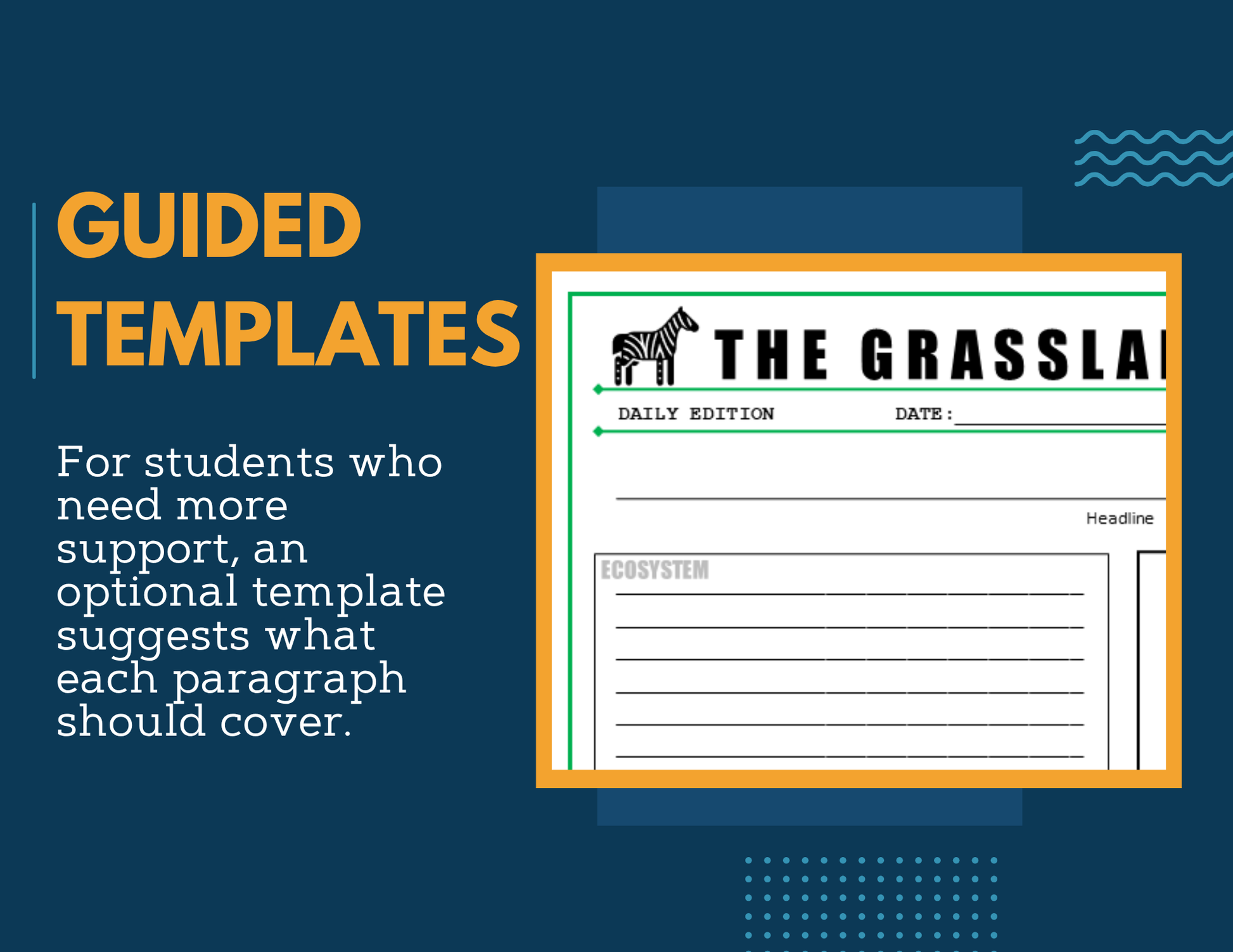 Writing Prompts - Organization in an Ecosystem - MS 6-8