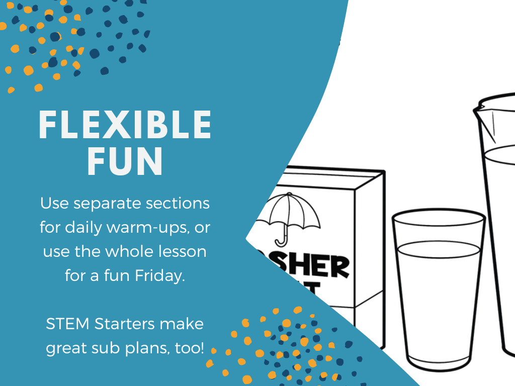 STEM Starters - Ice Cube Rope - No-Prep PreK-8