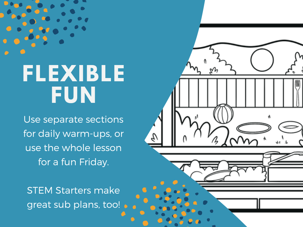 STEM Starters - Tablecloth Trick - Easy PreK-8