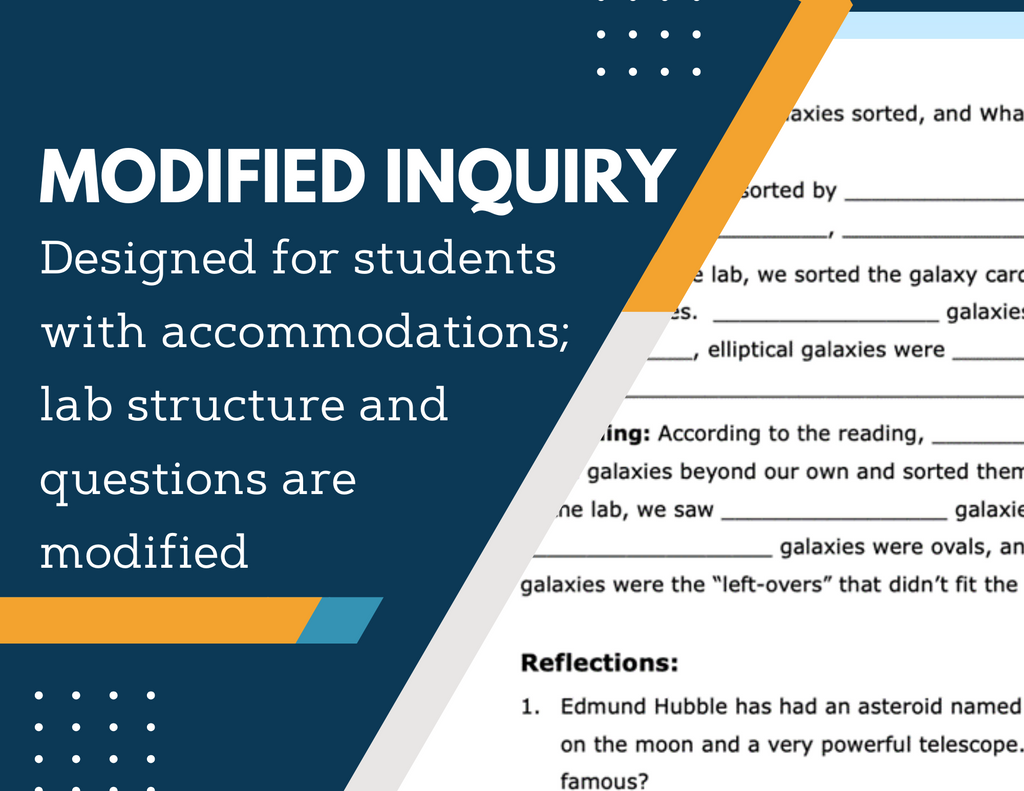 Galaxies Inquiry Lab - MS 6-8 Science