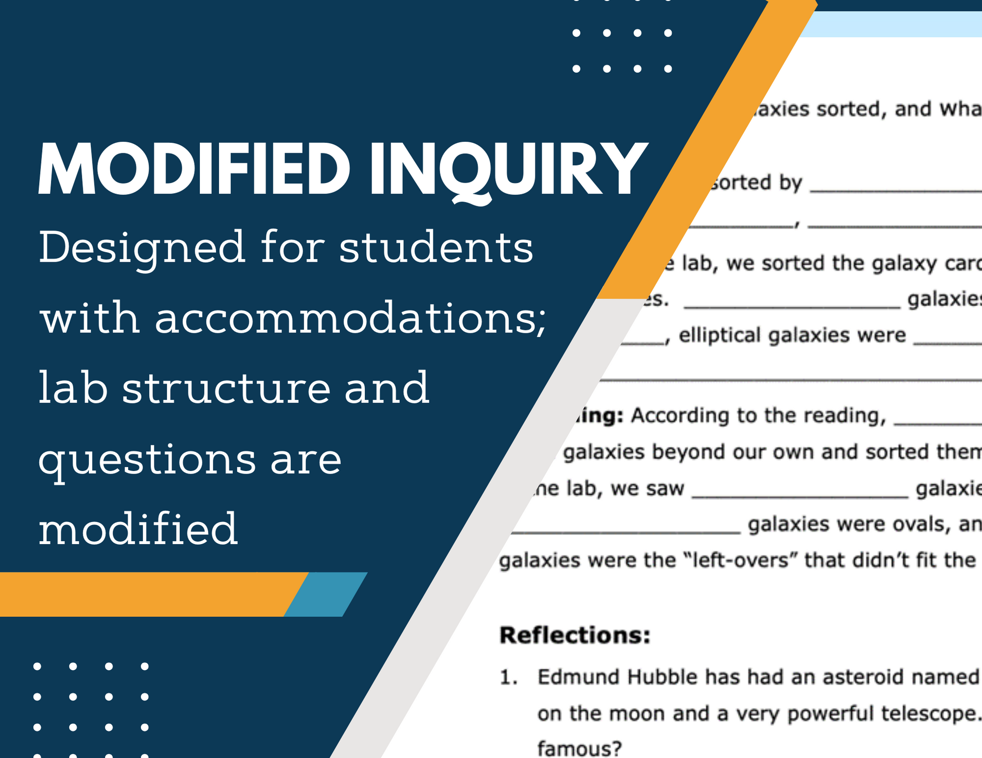 Galaxies Inquiry Lab - MS 6-8 Science
