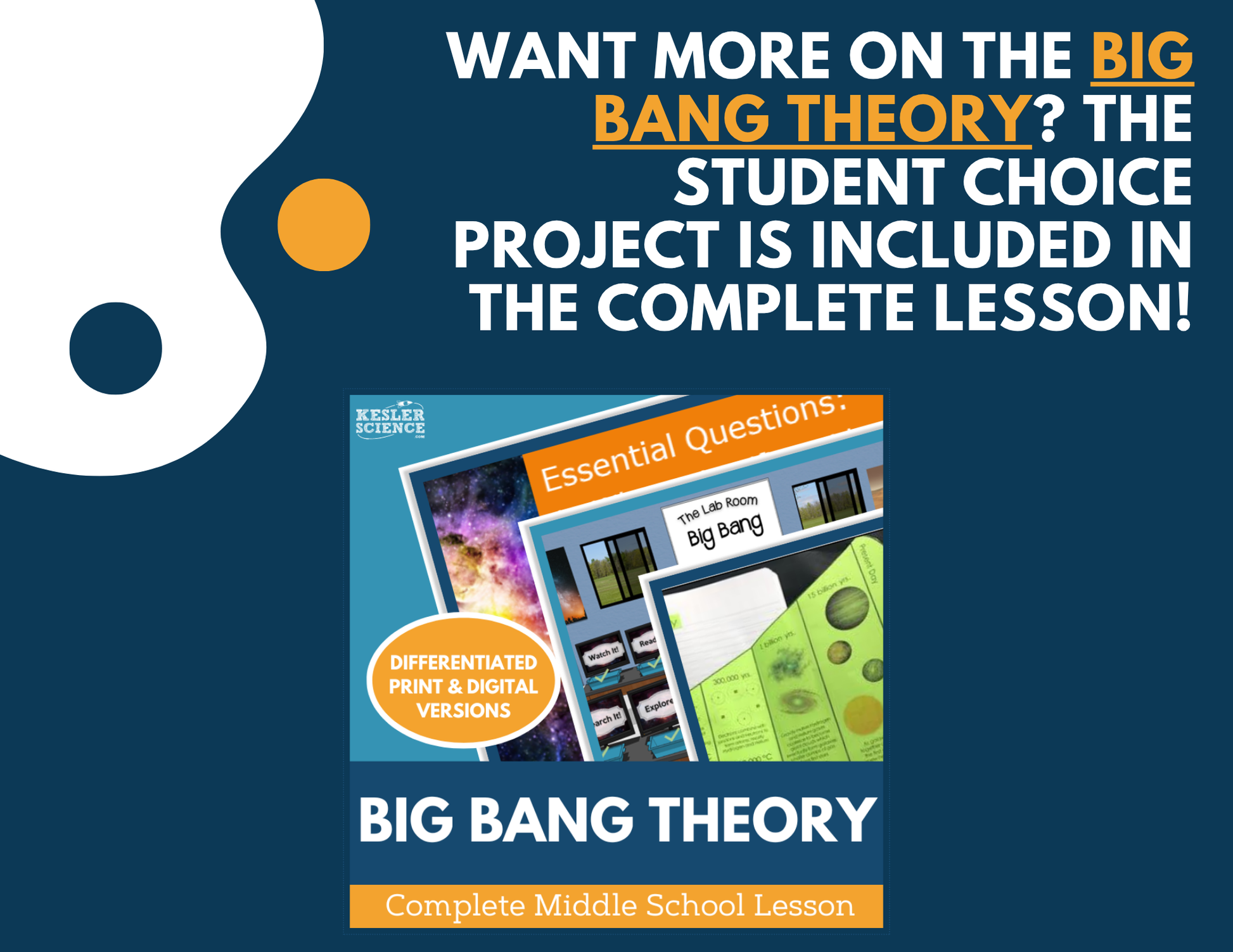 Big Bang Theory - Student Choice Projects - MS